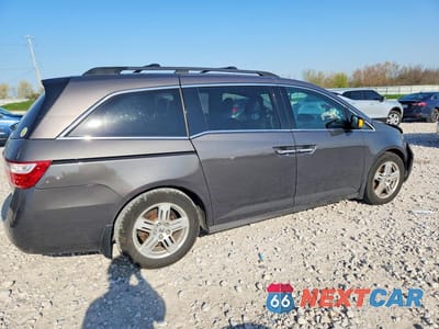 Trzecie zdjęcie samochodu z tyłu: 2013 HONDA ODYSSEY TOURING VIN:5FNRL5H93DB079606 - miniatura