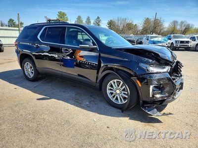 Czwarte zdjęcie samochodu z boku: 2023 CHEVROLET TRAVERSE 2LT VIN:1GNEVMKW6PJ282110 - miniatura