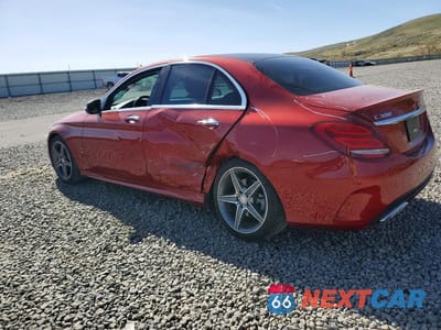 Drugie zdjęcie samochodu z przodu: 2017 MERCEDES-BENZ C 300 VIN:WDDWF4JB2HR288603 - miniatura