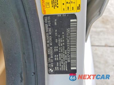 Zdjęcie 13 z 13 samochodu: 2006 BMW X3 3.0I VIN:WBXPA934X6WD27595 - miniatura