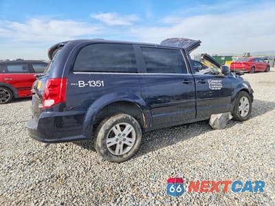 Trzecie zdjęcie samochodu z tyłu: 2011 DODGE GRAND CARAVAN CREW VIN:2D4RN5DGXBR606169 - miniatura