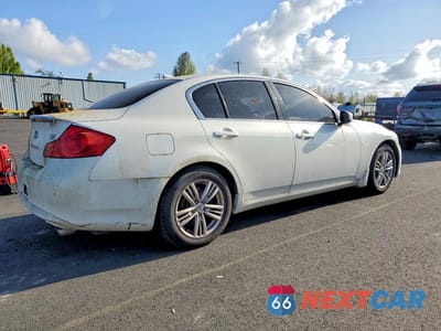 Trzecie zdjęcie samochodu z tyłu: 2010 INFINITI G37 SEDAN BASE VIN:JN1CV6APXAM403199 - miniatura