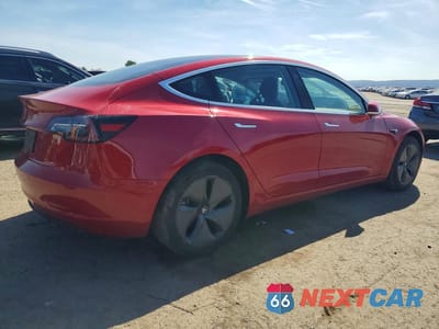 Trzecie zdjęcie samochodu z tyłu: 2020 TESLA MODEL 3 VIN:5YJ3E1EA2LF796858 - miniatura