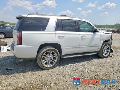 Trzecie zdjęcie samochodu z tyłu: 2019 GMC YUKON SLT VIN:1GKS1BKC7KR325773 - miniatura