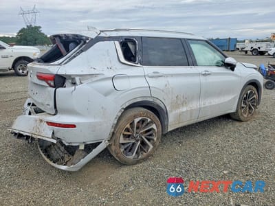 Trzecie zdjęcie samochodu z tyłu: 2022 MITSUBISHI OUTLANDER SEL VIN:JA4J3VA88NZ092288 - miniatura