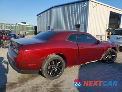 Trzecie zdjęcie samochodu z tyłu: 2022 DODGE CHALLENGER SXT VIN:2C3CDZAG1NH132127 - miniatura