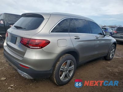 Trzecie zdjęcie samochodu z tyłu: 2020 MERCEDES-BENZ GLC 300 4MATIC VIN:W1N0G8EB7LF785793 - miniatura
