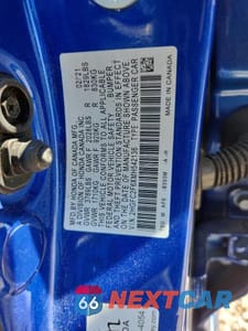 Zdjęcie 12 z 12 samochodu: 2021 HONDA CIVIC LX VIN:2HGFC2F6XMH542136 - miniatura