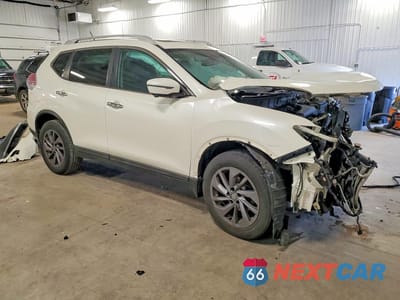 Czwarte zdjęcie samochodu z boku: 2016 NISSAN ROGUE SL VIN:5N1AT2MVXGC837968 - miniatura