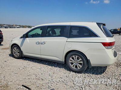 Drugie zdjęcie samochodu z przodu: 2016 HONDA ODYSSEY EXL VIN:5FNRL5H66GB058940 - miniatura