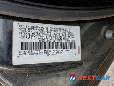 Zdjęcie 12 z 12 samochodu: 2001 LEXUS ES 300 VIN:JT8BF28G815112309 - miniatura