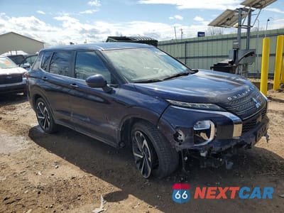 Czwarte zdjęcie samochodu z boku: 2022 MITSUBISHI OUTLANDER SE VIN:JA4J4UA83NZ017361 - miniatura