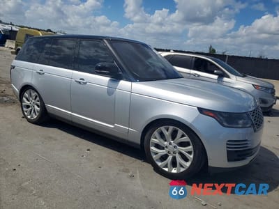 Czwarte zdjęcie samochodu z boku: 2019 LAND ROVER RANGE ROVER HSE VIN:SALGS2SV6KA516947 - miniatura
