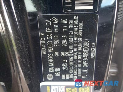 Zdjęcie 12 z 12 samochodu: 2019 KIA FORTE LXS VIN:3KPF24AD8KE008967 - miniatura