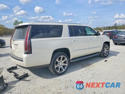 Trzecie zdjęcie samochodu z tyłu: 2015 CADILLAC ESCALADE ESV LUXURY VIN:1GYS3SKJ8FR624113 - miniatura