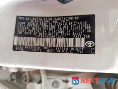 Zdjęcie 12 z 12 samochodu: 2021 TOYOTA COROLLA LE VIN:5YFEPMAE5MP206171 - miniatura