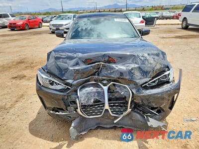 Piąte zdjęcie samochodu w środku: 2023 BMW I4 EDRIVE 35 VIN:WBY43AW02PFR20949 - miniatura