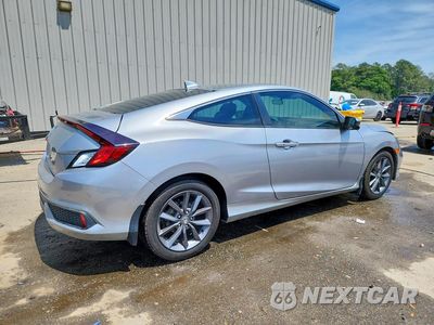 Trzecie zdjęcie samochodu z tyłu: 2019 HONDA CIVIC EX VIN:2HGFC3B37KH356648 - miniatura