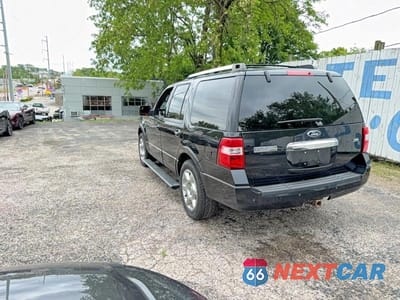 Trzecie zdjęcie samochodu z tyłu: 2014 FORD EXPEDITION LIMITED VIN:1FMJU2A55EEF03527 - miniatura