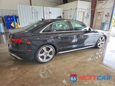 Trzecie zdjęcie samochodu z tyłu: 2022 AUDI S4 PREMIUM PLUS VIN:WAUB4AF4XNA044907 - miniatura