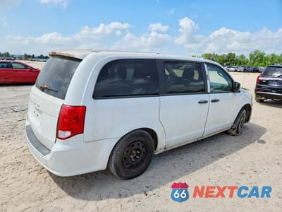 Trzecie zdjęcie samochodu z tyłu: 2019 DODGE GRAND CARAVAN SE VIN:2C4RDGBG6KR719552 - miniatura