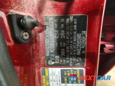 Zdjęcie 12 z 12 samochodu: 2009 KIA OPTIMA LX VIN:KNAGE228595334861 - miniatura