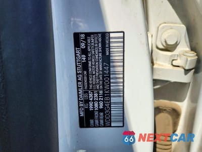 Zdjęcie 12 z 12 samochodu: 2019 MERCEDES-BENZ A 220 VIN:WDD3G4EB1KW001447 - miniatura