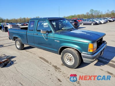 Czwarte zdjęcie samochodu z boku: 1991 FORD RANGER SUPER CAB VIN:1FTCR14U7MPB19571 - miniatura