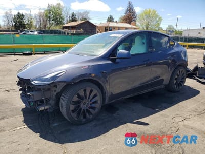 2021 TESLA MODEL Y 5YJYGDEF8MF250743 - główne zdjęcie licytacji z USA - miniatura