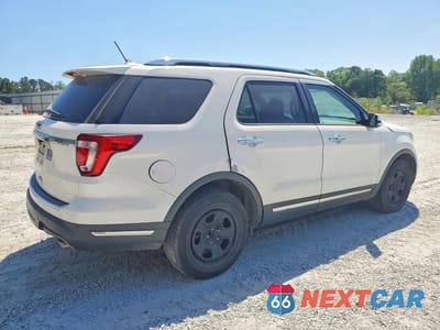 Trzecie zdjęcie samochodu z tyłu: 2018 FORD EXPLORER LIMITED VIN:1FM5K7F88JGA85311 - miniatura