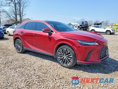 Czwarte zdjęcie samochodu z boku: 2024 LEXUS RX 350H BASE VIN:2T2BBMCA6RC045263 - miniatura