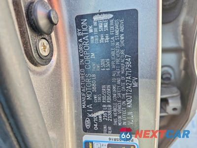 Zdjęcie 12 z 12 samochodu: 2010 KIA SOUL + VIN:KNDJT2A27A7179847 - miniatura