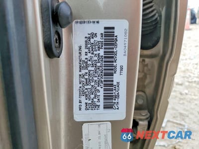 Zdjęcie 12 z 12 samochodu: 2002 TOYOTA CAMRY XLE V6 VIN:4T1BF30K82U531626 - miniatura