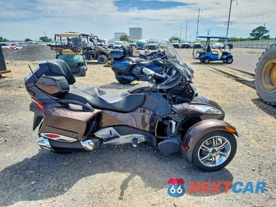 2012 CAN-AM SPYDER ROADSTER RT-LTD 2BXJBRC18CV000143 - główne zdjęcie licytacji z USA - miniatura