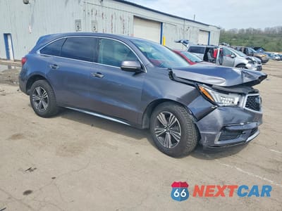 Czwarte zdjęcie samochodu z boku: 2017 ACURA MDX VIN:5J8YD4H30HL008768 - miniatura