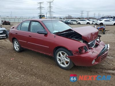 Czwarte zdjęcie samochodu z boku: 2001 NISSAN SENTRA SE VIN:3N1BB51D01L107607 - miniatura
