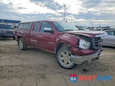 Czwarte zdjęcie samochodu z boku: 2013 GMC SIERRA K1500 SLE VIN:1GTR2VE78DZ336257 - miniatura
