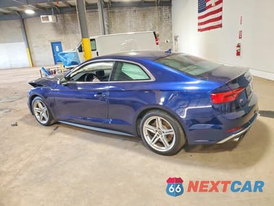 Drugie zdjęcie samochodu z przodu: 2018 AUDI S5 PREMIUM PLUS VIN:WAUP4AF51JA006345 - miniatura