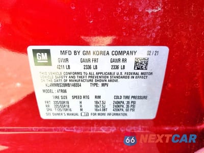 Zdjęcie 13 z 13 samochodu: 2021 BUICK ENCORE GX PREFERRED VIN:KL4MMBS28MB146554 - miniatura