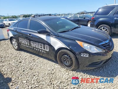 Czwarte zdjęcie samochodu z boku: 2012 HYUNDAI SONATA GLS VIN:5NPEB4AC2CH460932 - miniatura