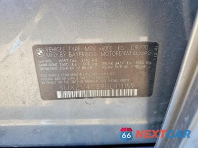 Zdjęcie 13 z 13 samochodu: 2011 BMW X5 XDRIVE35I VIN:5UXZV4C59BL411159 - miniatura