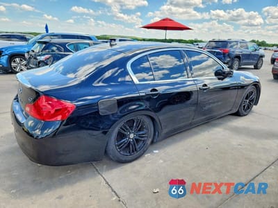 Trzecie zdjęcie samochodu z tyłu: 2013 INFINITI G37 SEDAN JOURNEY VIN:JN1CV6AP6DM306313 - miniatura