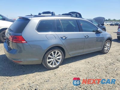 Trzecie zdjęcie samochodu z tyłu: 2016 VOLKSWAGEN GOLF SPORTWAGEN S VIN:3VWC17AU3GM508178 - miniatura