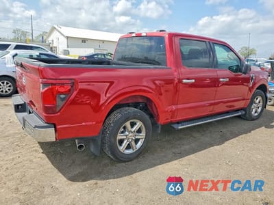 Trzecie zdjęcie samochodu z tyłu: 2024 FORD F150 XLT VIN:1FTEW3K83RKD65668 - miniatura