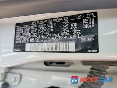 Zdjęcie 13 z 13 samochodu: 2016 VOLVO XC60 T5 VIN:YV440MDJ9G2867002 - miniatura