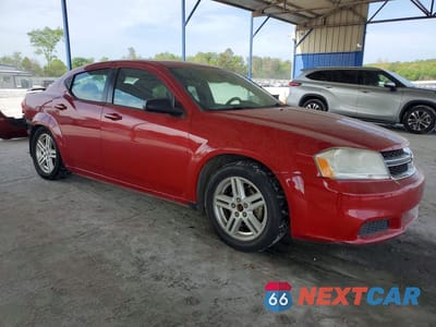 Czwarte zdjęcie samochodu z boku: 2014 DODGE AVENGER VIN:1C3CDZAG1EN218352 - miniatura