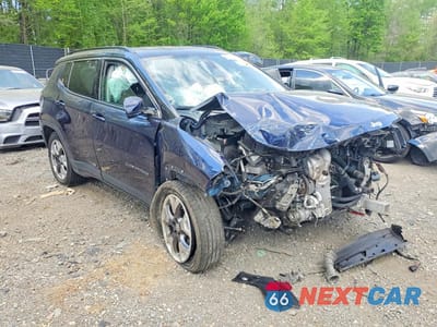 Czwarte zdjęcie samochodu z boku: 2020 JEEP COMPASS LIMITED VIN:3C4NJDCB5LT161202 - miniatura