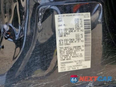 Zdjęcie 12 z 12 samochodu: 2019 NISSAN FRONTIER SV VIN:1N6DD0ER6KN767805 - miniatura