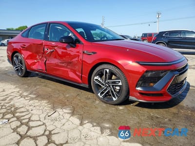 Czwarte zdjęcie samochodu z boku: 2025 HYUNDAI SONATA N LINE VIN:KMHL54JC3SA521074 - miniatura