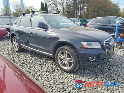 Czwarte zdjęcie samochodu z boku: 2016 AUDI Q5 PREMIUM PLUS VIN:WA1L2AFP1GA013517 - miniatura